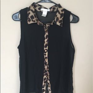 Woman button up shirt